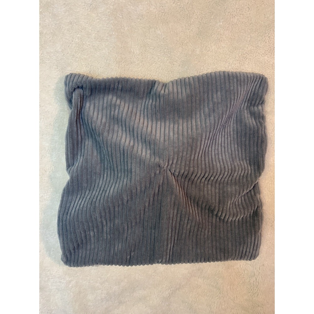 Maxx Marketing Gray Elephant Lovey Security Blanket Rattle Corduroy Plush Toy‎ - Picture 7 of 9